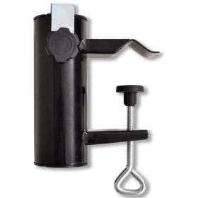 Outdoor Umbrella Holder Steel Black(D0102HEJE0W)
