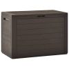 Garden Storage Box Brown 38.7"x17.3"x21.7"(D0102HEJZ17)