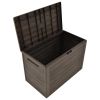 Garden Storage Box Brown 38.7"x17.3"x21.7"(D0102HEJZ17)