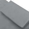 Outdoor Lounge Bed Fabric Anthracite(D0102HEJY3V)