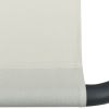 Outdoor Lounge Bed with Canopy and Pillows Cream White(D0102HEJYF7)