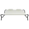 Outdoor Lounge Bed Fabric Cream(D0102HEJYFU)