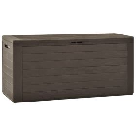 Garden Storage Box Brown 45.7"x17.3"x21.7"(D0102HEJZ1G)