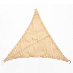 Triangular 10'x10'x10' shade sail(D0102HPZ1A7)