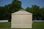 U_STYLE Quality Double Tiered Grill Canopy, Outdoor BBQ Gazebo Tent with UV Protection, Beige(D0102HEBRIY)