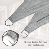 Rectangular 12'x16' shade sail(D0102HPZ17V)