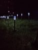 24pcs 5W High Brightness Solar Power LED Lawn Lamps with Lampshades White & Silver(D0102HHV2UG)