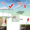 10''x10'' Patio Party Wedding Tent Canopy Heavy duty Gazebo Pavilion Event Outdoor(D0102HHVH7A)