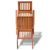 Outdoor Deck Chair with Footrest Solid Acacia Wood(D0102HEJEU7)