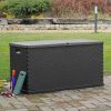 Garden Storage Box Anthracite 47.2"x22"x24.8"(D0102HEJGHW)