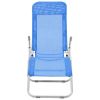Folding Sun Loungers 2 pcs Textilene Blue(D0102HEJLZY)
