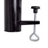 Outdoor Umbrella Holder Steel Black(D0102HEJE0W)