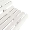 Garden Bench 57.3" Plastic White(D0102HEJ28G)