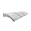 DIY 120"x 40" Window Awning Front Door Canopy Cover Yard Garden Outdoor RT(D0102HETR6W)