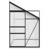 Greenhouse Anthracite Aluminum 185 ft(D0102HPZLYV)