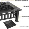 Upland 32inch Charcoal Fire Pit with Cover(D0102HHC9QU)
