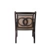 Outdoor 5 Piece Dining Set Patio Furniture w/ 4pcs Sling Chair & 1pc 48inch Tempered Glass Top Table(D0102HPY5JW)