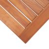 4 Piece Garden Lounge Set Solid Acacia Wood(D0102HEJBMU)