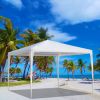 10''x10'' Patio Party Wedding Tent Canopy Heavy duty Gazebo Pavilion Event Outdoor(D0102HHVH7A)
