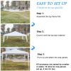 10''x10'' Patio Party Wedding Tent Canopy Heavy duty Gazebo Pavilion Event Outdoor(D0102HHVH7A)
