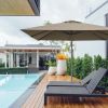 10x10 Feet Patio Offset Cantilever Umbrella with Aluminum 360Ã‚Â° Rotation Tilt(D0102HPZ3Q7)