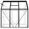 Greenhouse with Base Frame Anthracite Aluminum 38.9 ftÃ‚Â²(D0102HPZLZ7)