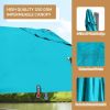 10x10 Feet Patio Offset Cantilever Umbrella with Aluminum 360Ã‚Â° Rotation Tilt(D0102HPZ32U)