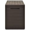 Garden Storage Box Brown 45.7"x17.3"x21.7"(D0102HEJZ1G)