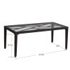 Modern Muse 4pcs Alum Sofa Set (Fully Assembled)(D0102HEBSAA)