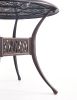 Upland 35''Cast Aluminum Table(D0102HEBFWU)