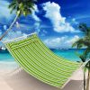 Stylish Printing Style Hammock Beach Swing Double Beds for Outdoor Camping Travel XH(D0102HEB3DA)