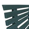 Garden Bench 57.3" Plastic Green(D0102HEJ28Y)