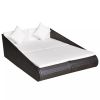 Garden Bed Brown 79.1"x54.7" Poly Rattan(D0102HEJ9RG)
