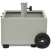 Outdoor Umbrella Stand Plant Pot Gray(D0102HEJEHU)