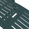 Sun Lounger with Footrest Plastic Green(D0102HEJ2WV)