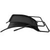 Folding Sun Lounger Poly Rattan Black(D0102HEJI2G)