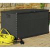 Garden Storage Box Anthracite 47.2"x22"x24.8"(D0102HEJGHW)