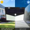 208LED Solar PIR (Automatic Human Body Induction) Garden Waterproof Outdoor Wall Light/Lighting Customized(D0102HPI3RG)