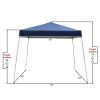 Free shipping 2.4 x 2.4m Portable Home Use Waterproof Folding Tent,Outdoor Pop Up Canopy Beach Camping Canopy  YJ(D0102HEVUTW)
