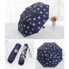 Fashionable Folding Umbrella Double-deck UV Protection Umbrella Outdoors Parasol #03(D0101HRIVJA)
