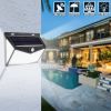 208LED Solar PIR (Automatic Human Body Induction) Garden Waterproof Outdoor Wall Light/Lighting Customized(D0102HPI3RG)