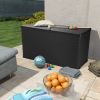 Garden Storage Box Anthracite 47.2"x22"x24.8"(D0102HEJGHW)