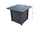Upland 30' Slat Top Gas Fire Pit Table(D0102H589XW)