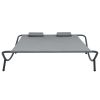 Outdoor Lounge Bed Fabric Anthracite(D0102HEJY3V)