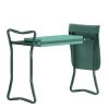 Foldable Garden Kneeler - Padded Gardening Bench for Kneeling or Sitting with Removable Tool Bag Pouch(D0102HPMT5Y)