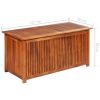 Garden Storage Box 117x50x58 cm Solid Acacia Wood(D0102HEJQMU)