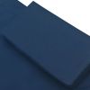 Outdoor Lounge Bed with Canopy and Pillows Blue(D0102HHHWFX)