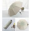 Fashionable Folding Umbrella Double-deck UV Protection Umbrella Outdoors Parasol #09(D0101HRIVVU)