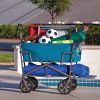 Mac Sports Heavy Duty Steel Double Decker Collapsible Yard Cart Wagon(D0102HEBTVU)
