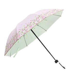 Fashionable Folding Umbrella Double-deck UV Protection Umbrella Outdoors Parasol #06(D0101HRIVV7)